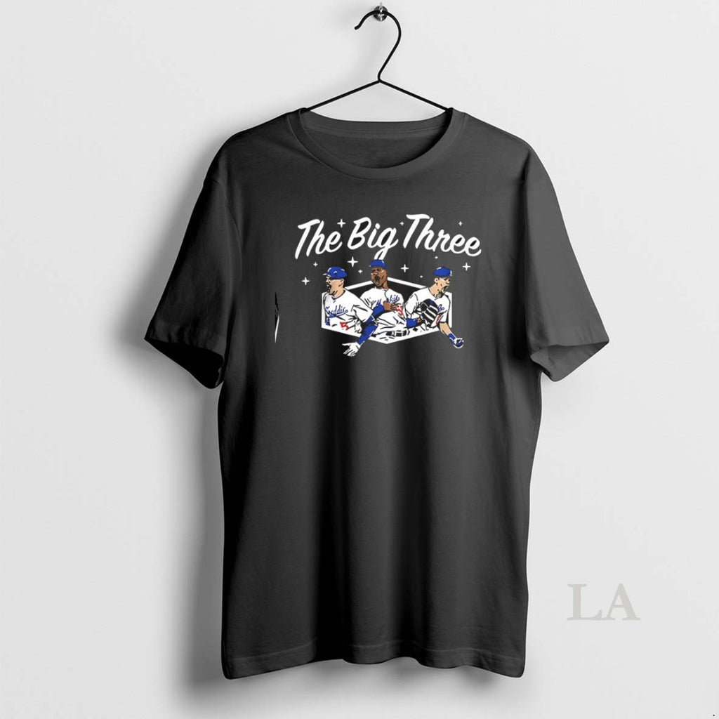 Original The Big Three Los Angeles Dodgers Baseball