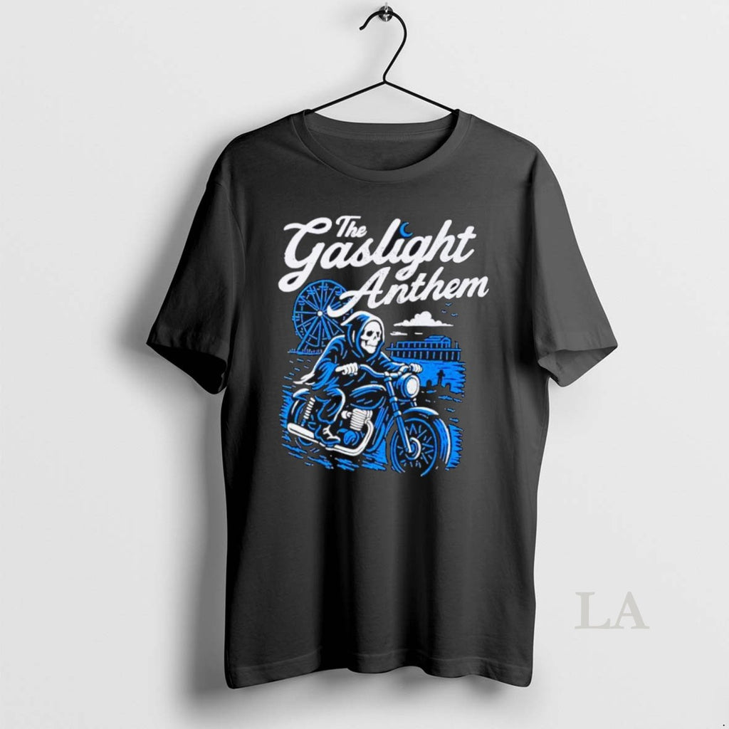 Original The Gaslight Anthem Grim Reaper Motorcycle