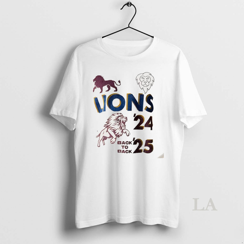 Original The Pride Of Brisbane Lions Back To Back 2024 2025