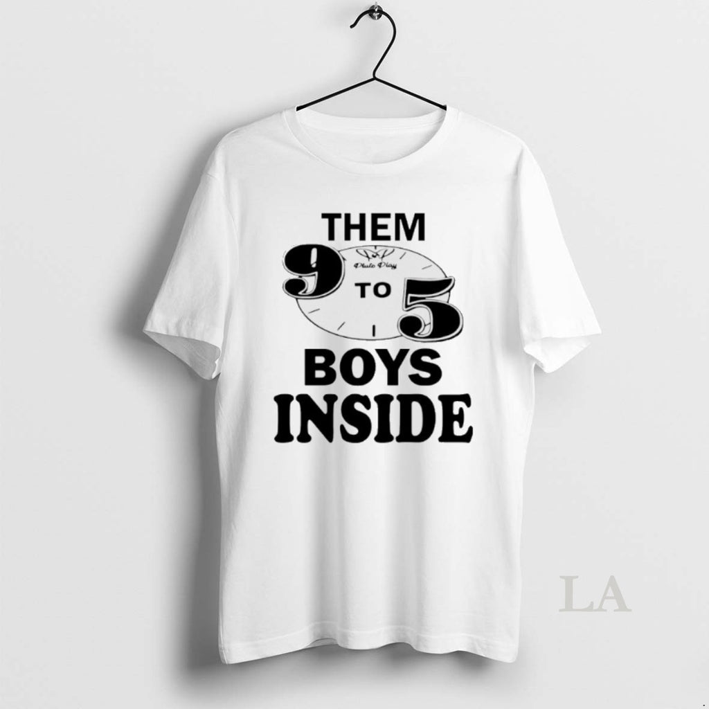 Original Them 9 To 5 Boys Inside Clock