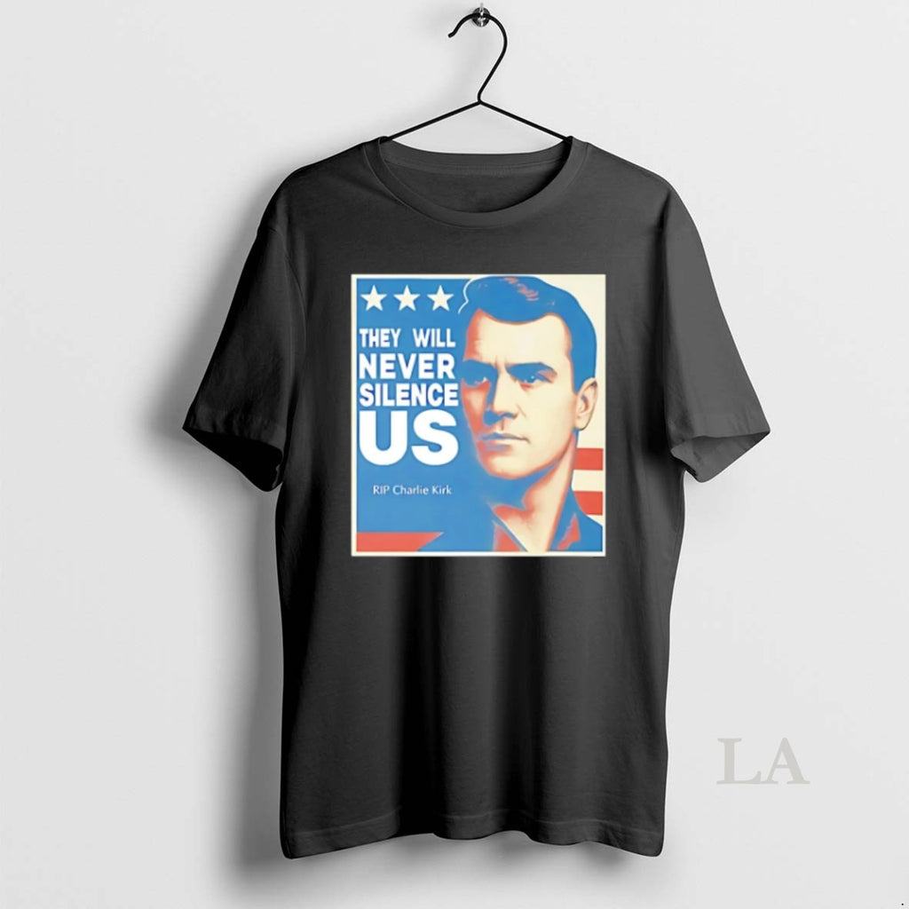 Original They Will Never Silence Charlie Kirk