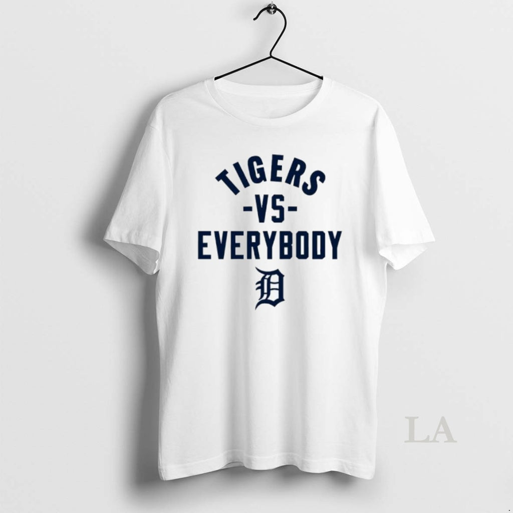 Original Tigers Vs Everyboody Detroit Tigers Logo