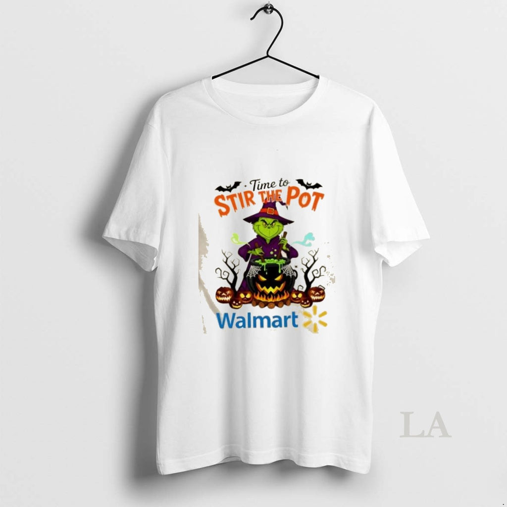 Original Time To Stir The Pot Walmart X Grinch Happy Halloween