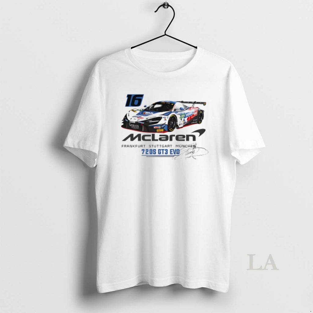 Original Timo Glock No 16 Mclaren Graphic Signature