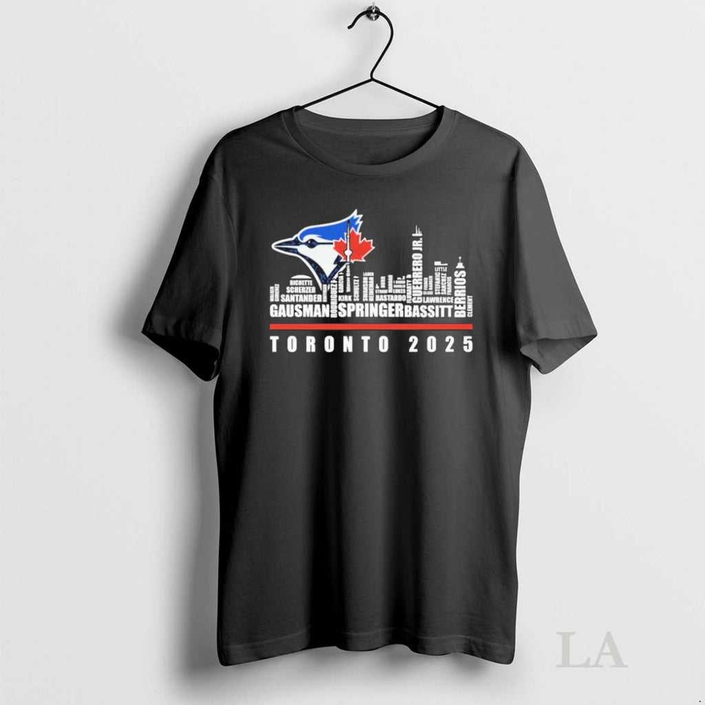 Original Toronto Blue Jays Skyline Player Name Toronto 2025