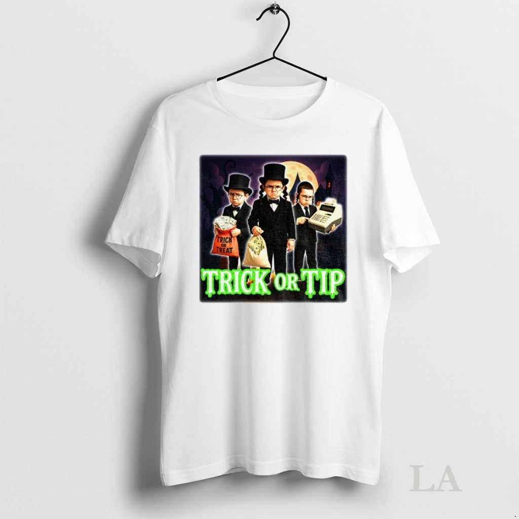 Original Trick Or Tip Trick Or Treat Halloween Funny