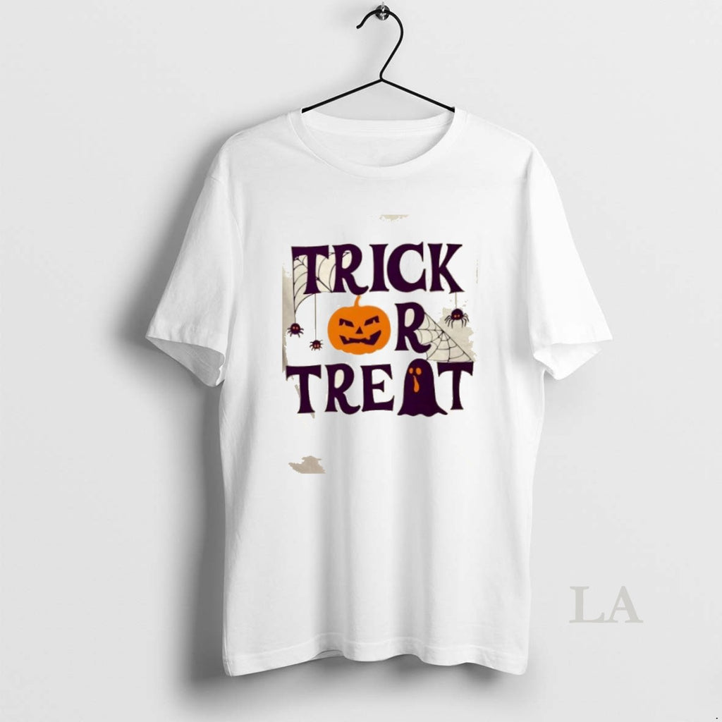 Original Trick Or Treat Pumpkin Ghost Halloween