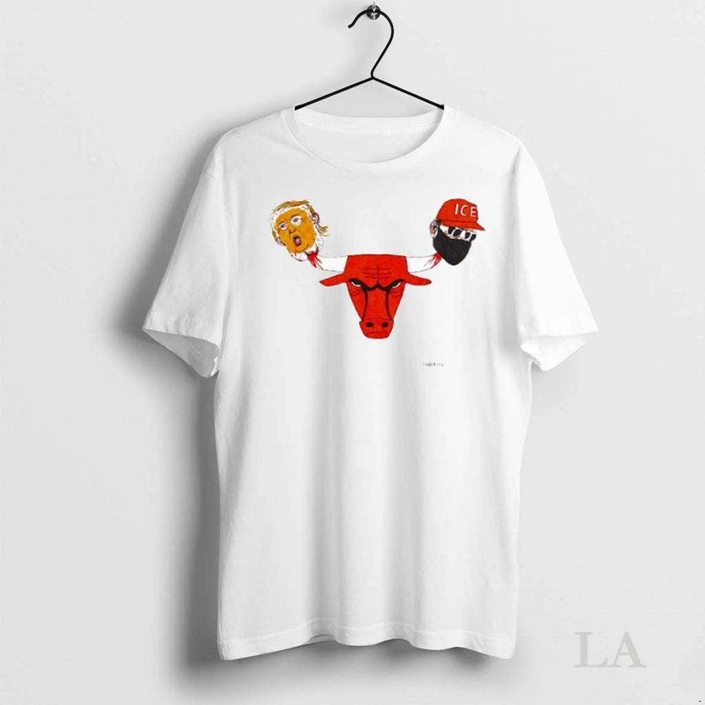 Original Trump Ice Chicago Bulls Head