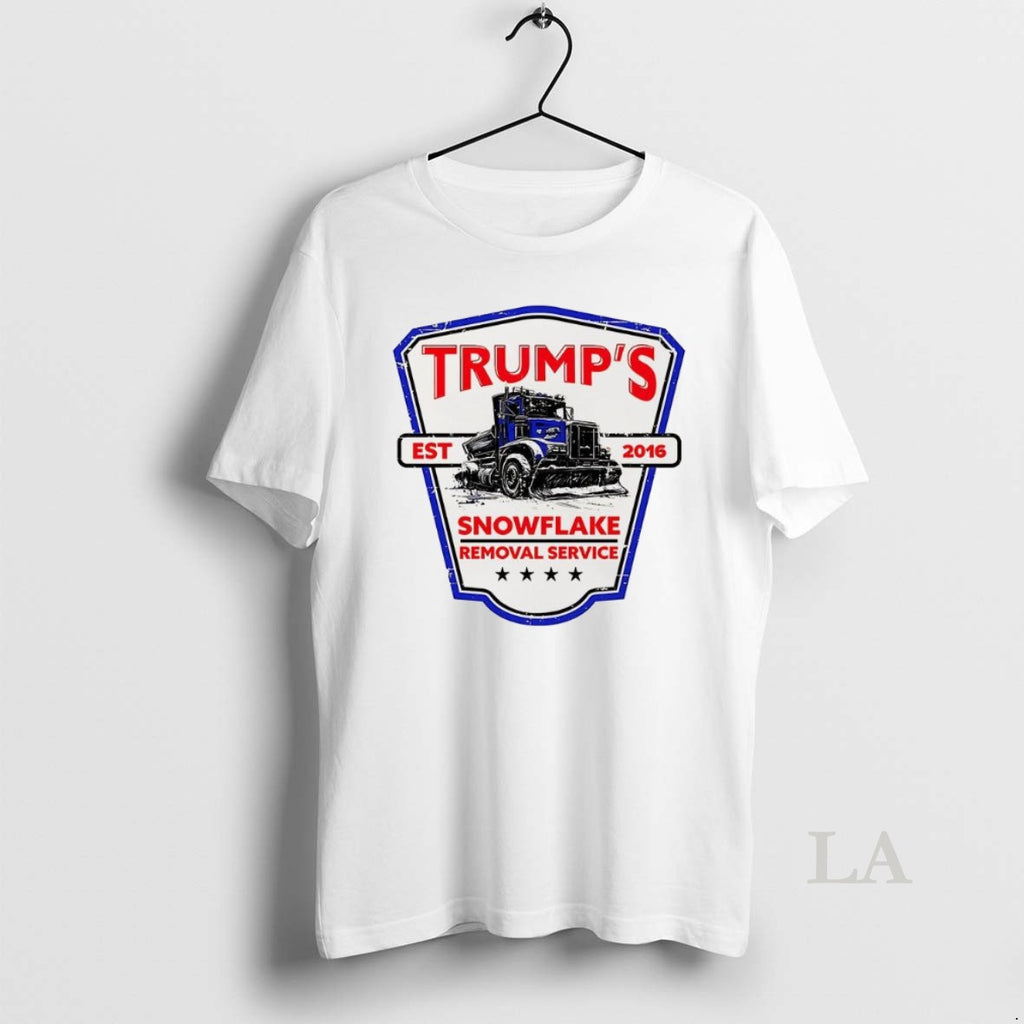 Original Trumps Snowflake Removal Service Est 2016 Shield Logo