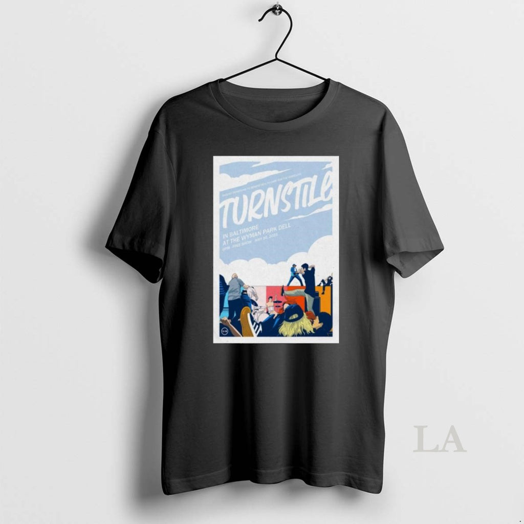 Original Turnstile May 10 2025 Wyman Park Dell Baltimore Maryland Long Sleve