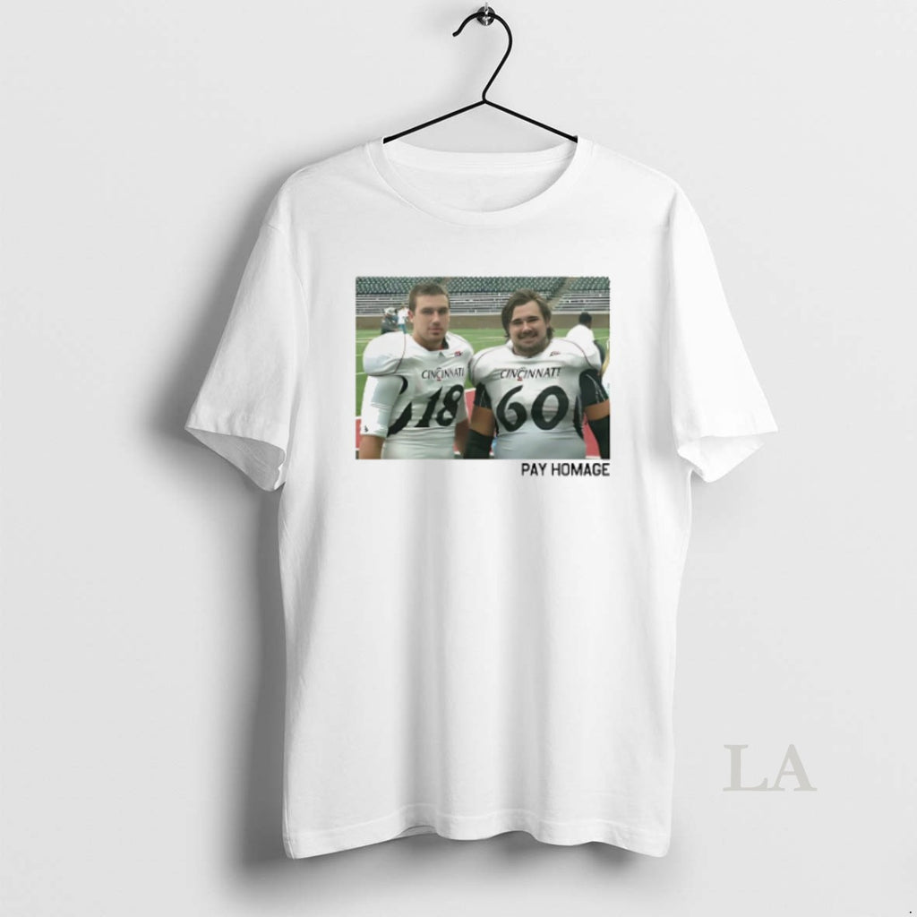 Original Uc Bearcats Kelce Brothers Pay Homage