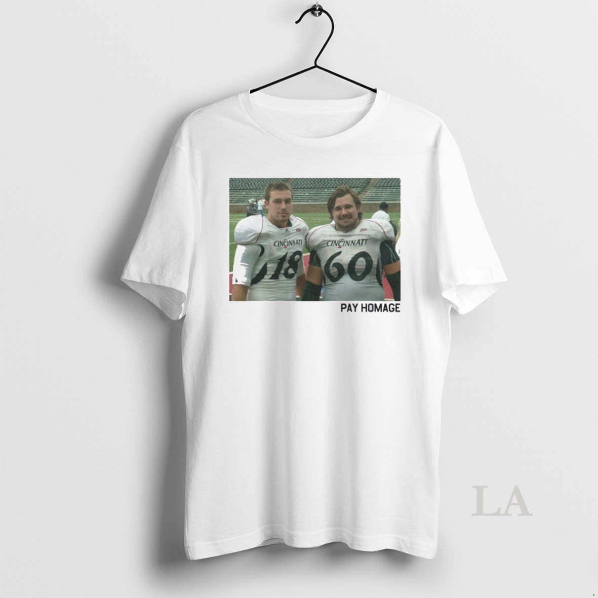 Original Uc Bearcats Travis And Jason Kelce Brothers Pay Homage