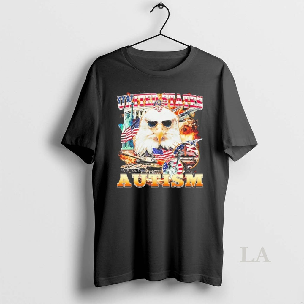 Original Usa United States Of Autism