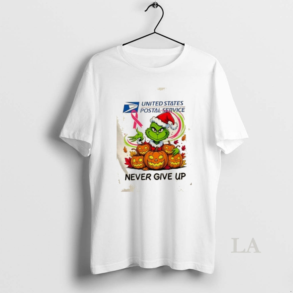 Original Usps X Grinch Christmas Never Give Up