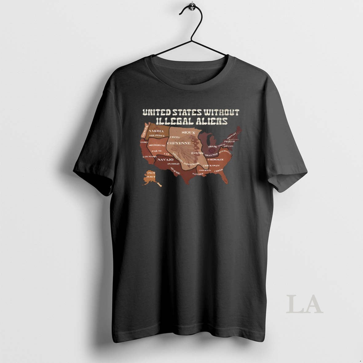 Original United States Without Illegal Aliens Native Land Map Indigenous Pride Abolish Ice