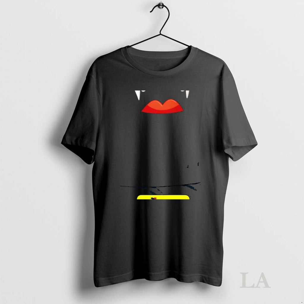 Original Vampire Face Cartoon Halloween