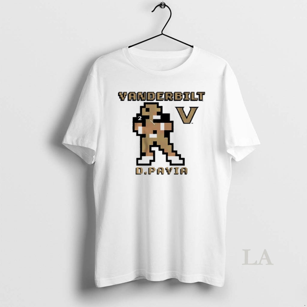 Original Vanderbilt Commodores Football Diego Pavia Retro Baller