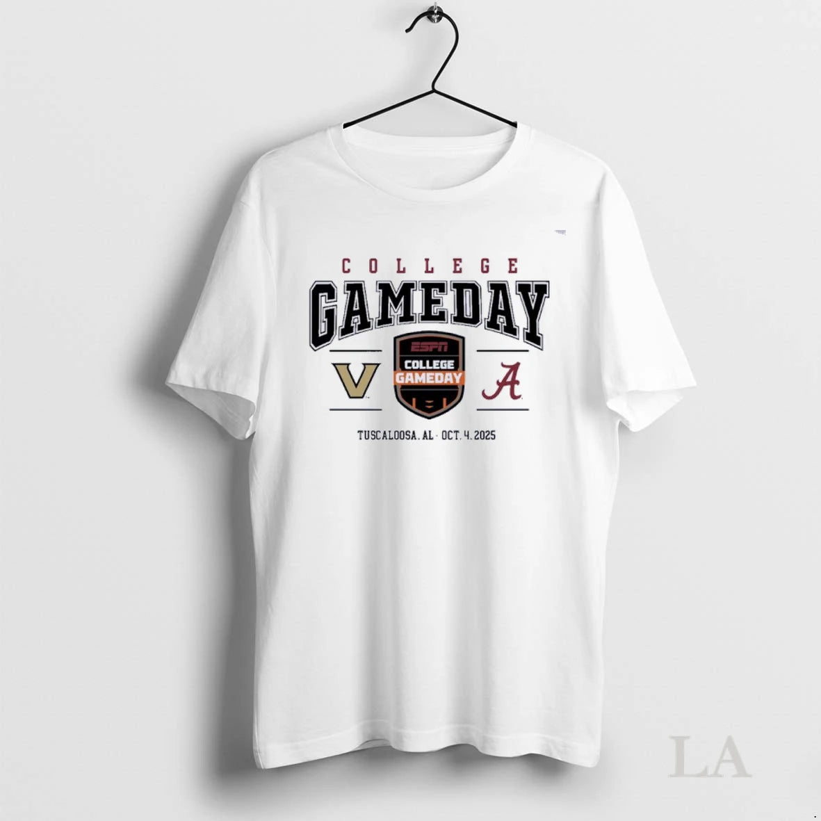 Original Vanderbilt Vs Alabama 2025 College Gameday Tuscaloosa Al