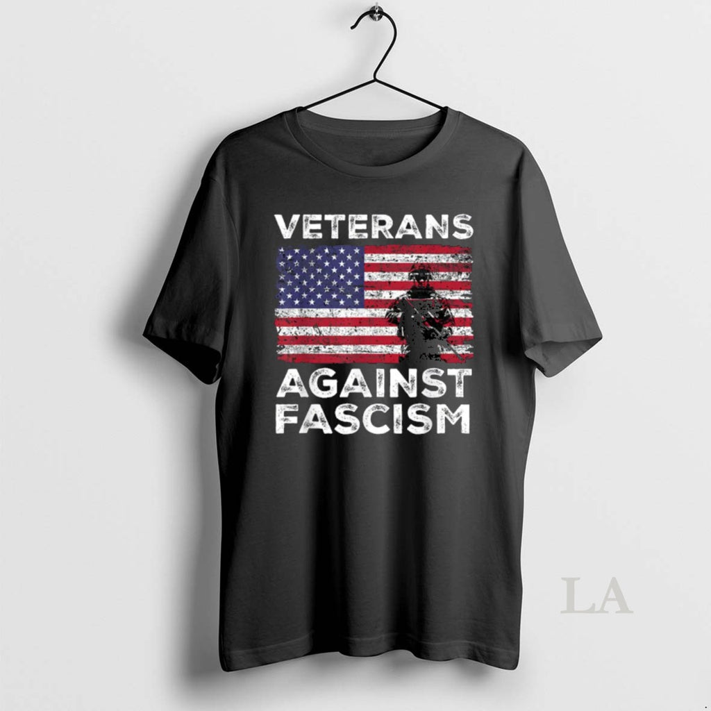 Original Veterans Against Fascism Vintage Us Army Patriotic Soldier
