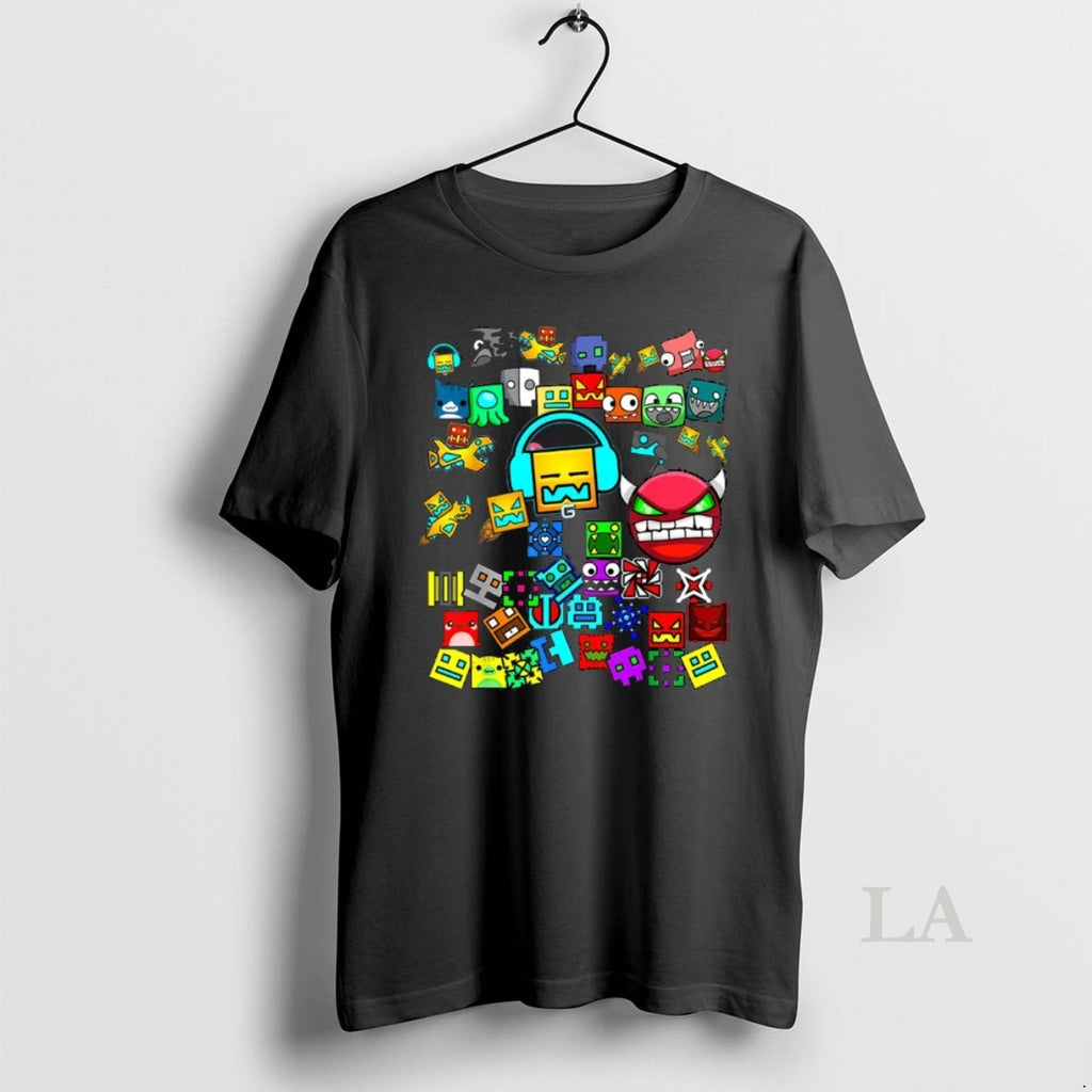 Original Video Gamer Lover Dash Video Game Geometry