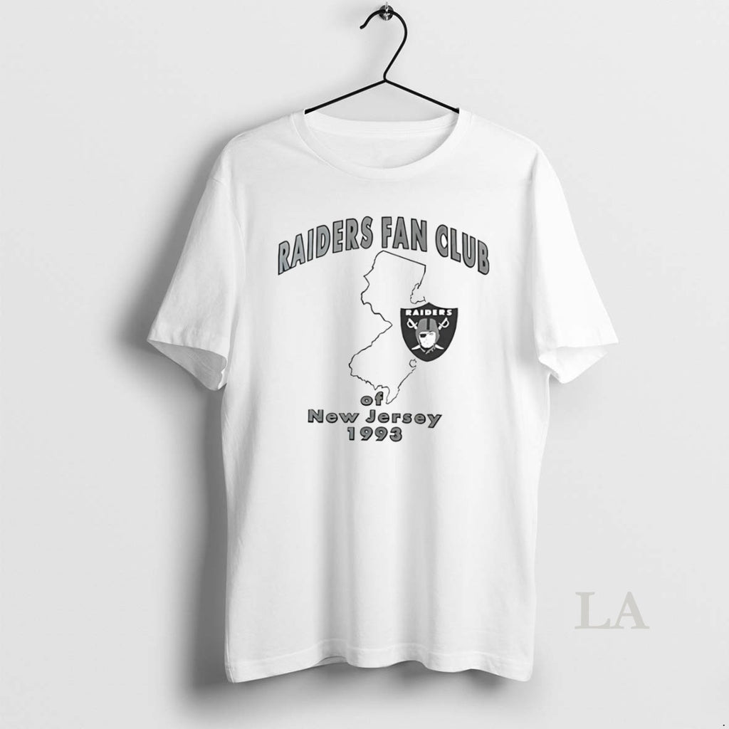 Original Vintage Raiders Fan Club Of New Jersey 1993