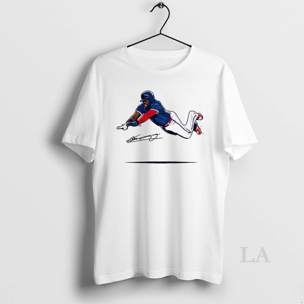 Original Vladimir Guerrero Jr Super Vlad Flying Slide Superman Toronto Blue Jays Signature