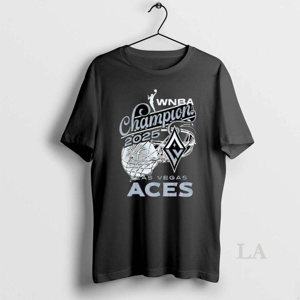 Original Wnba Championship 2025 Las Vegas Aces Net Ball