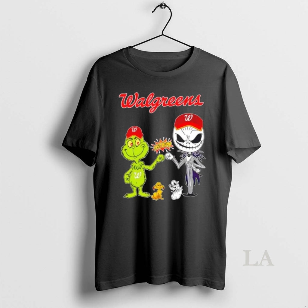 Original Walgreens X Grinch And Jack Skellington Fist Bump Uniwilling Friends