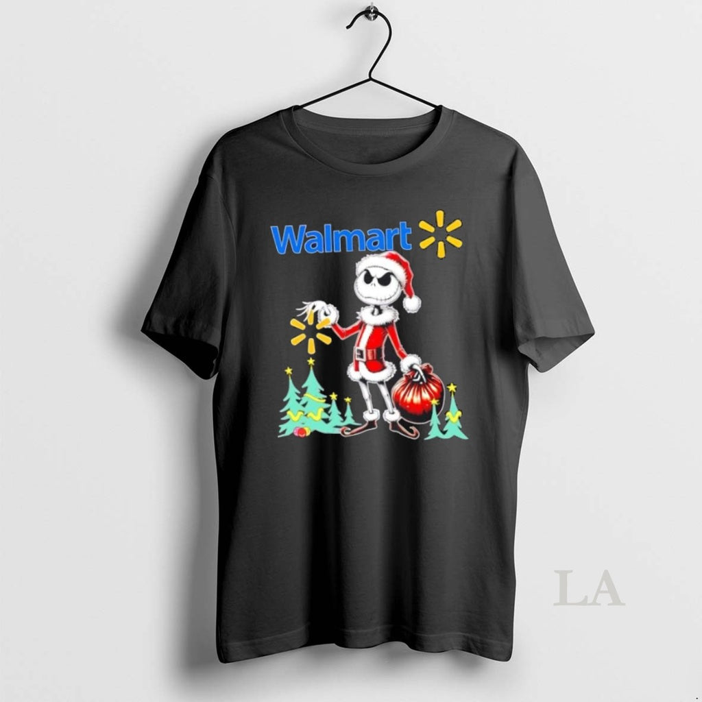 Original Walmart X Jack Skellington Santa Isnt Real Christmas