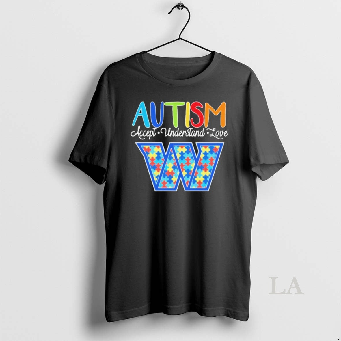 Original Washington Commanders Autism Accept Understand Love