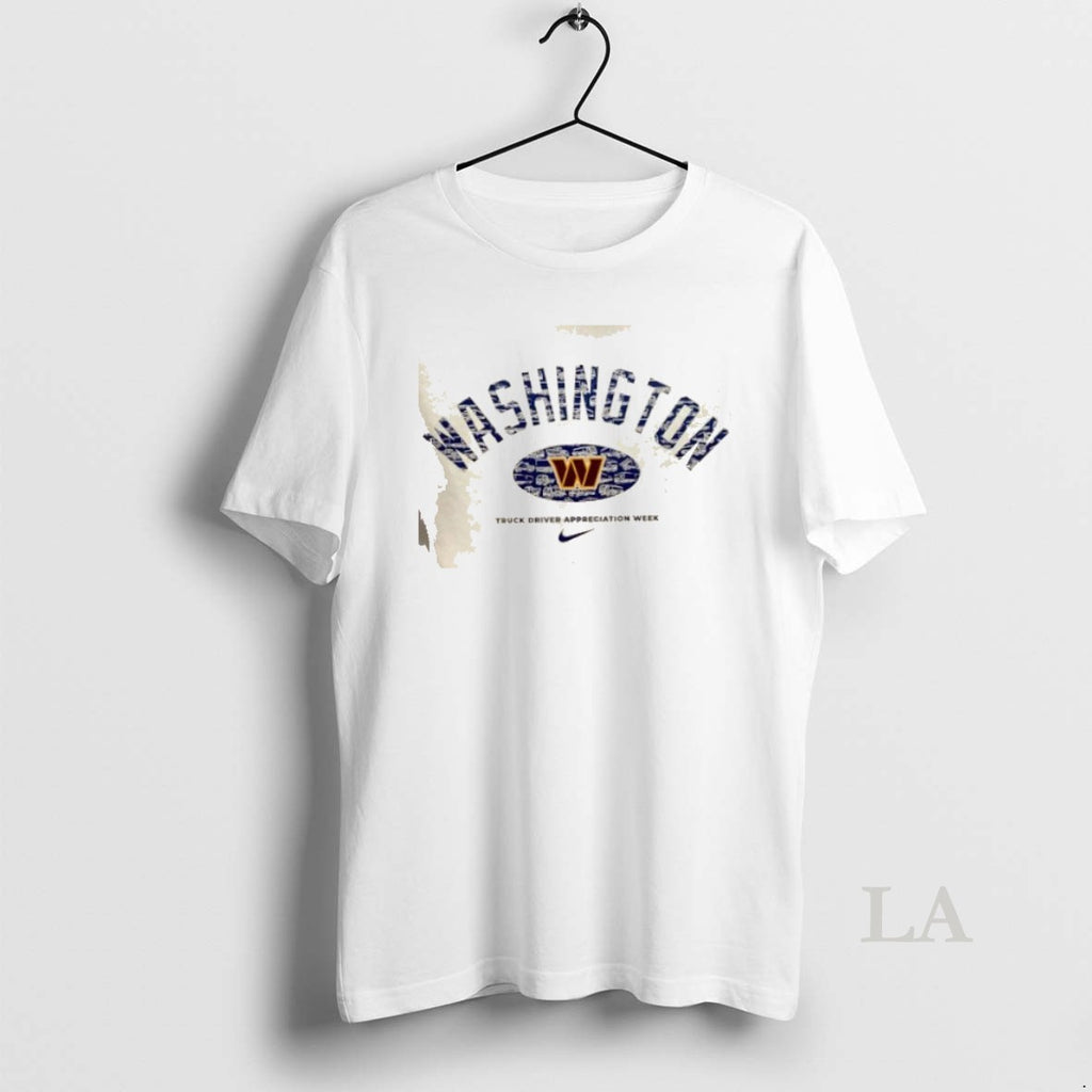 Original Washington Commanders Truck Driver Appreciation Week 2 Sided