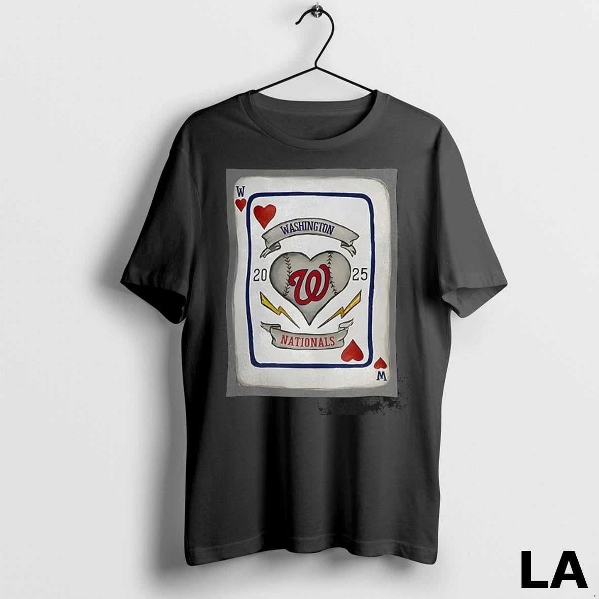 Original Washington Nationals Basseball Card Heart X Tiny Turnip