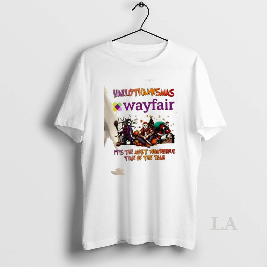 Original Wayfair X Horror Movies Happy Hallothanksmas Its The Most Wonderful Time Of The Year