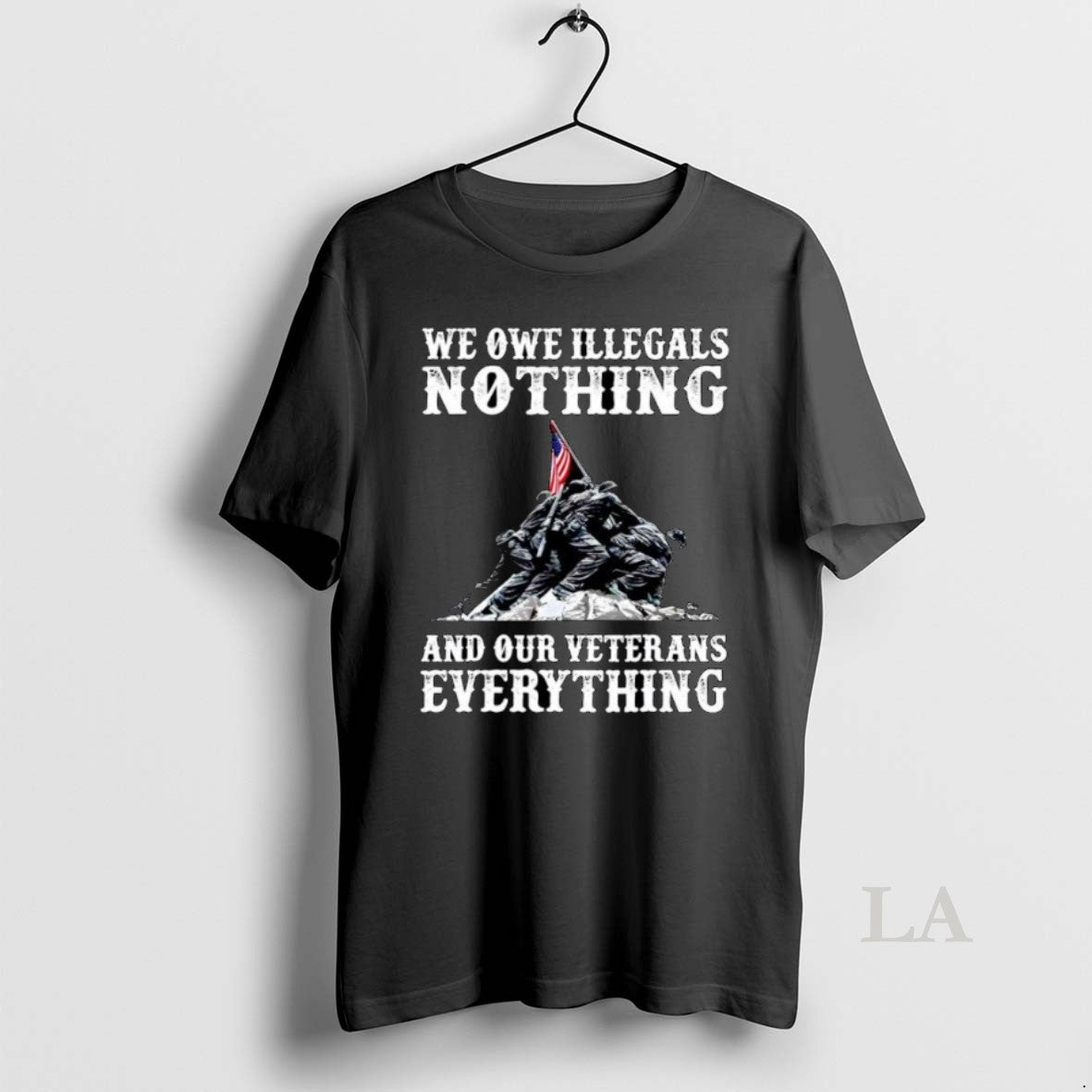 Original We Owe Illegals Nothing And Our Veterans Everything Ornaments