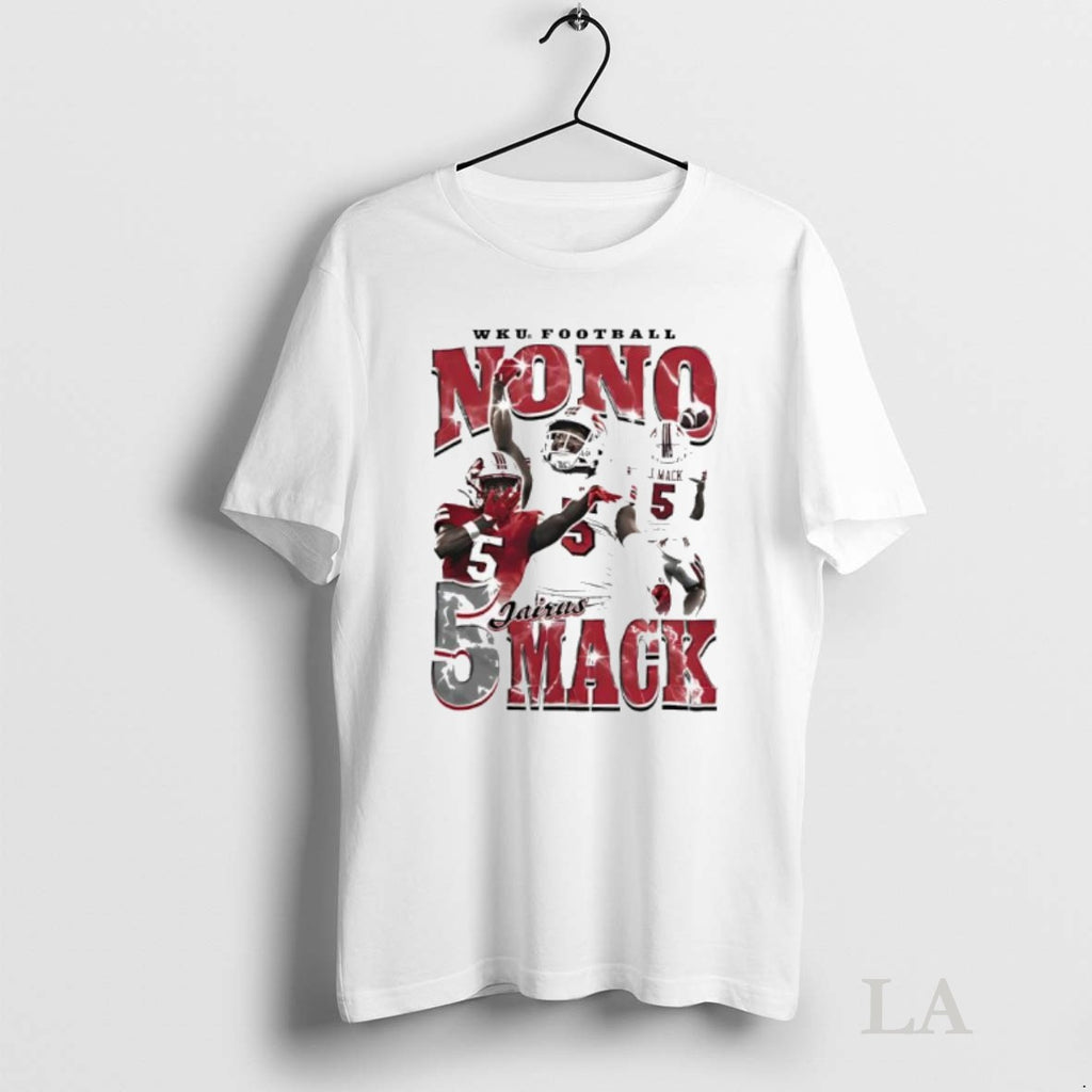 Original Western Kentucky Football Nono Jairus Mack Retro 90s Graphic