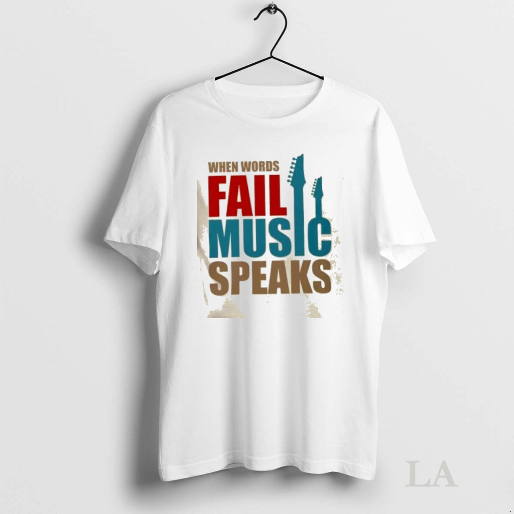 Original When Words Fail Music Speaks