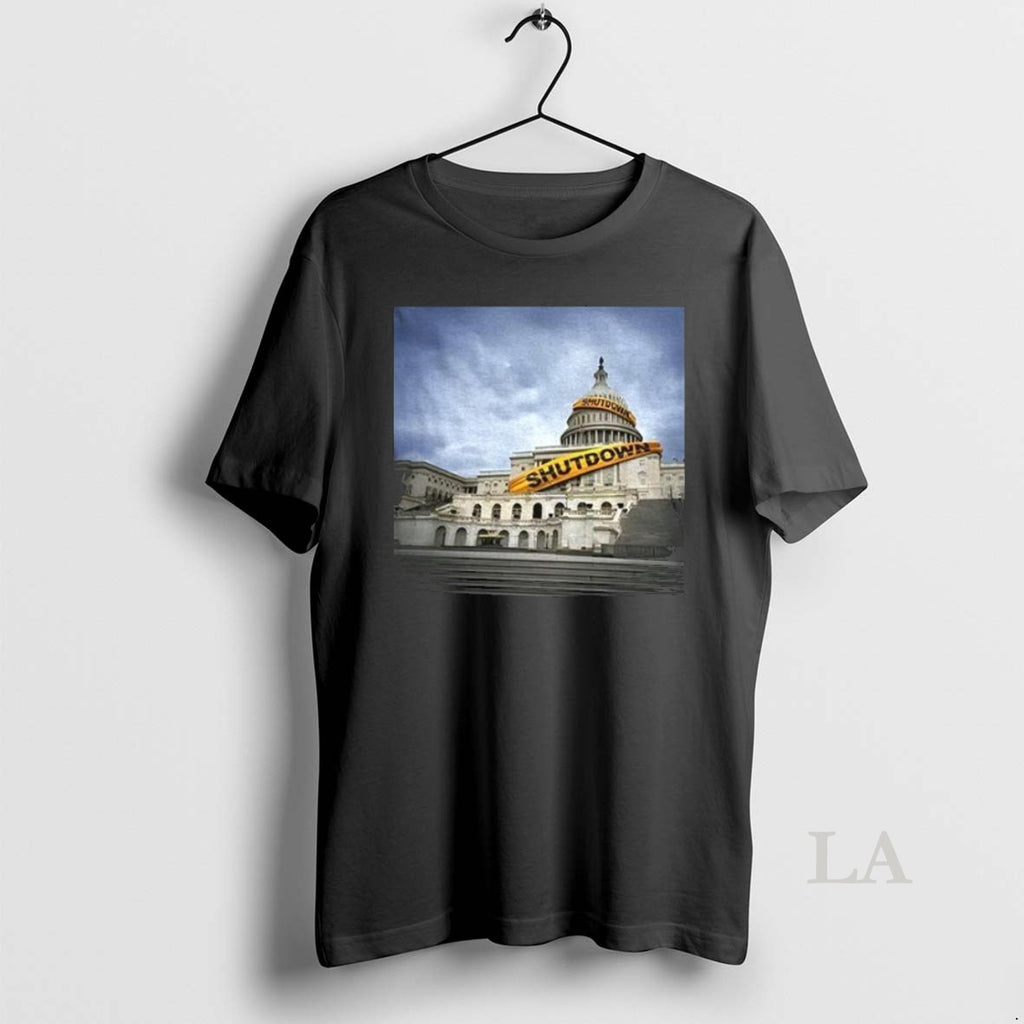 Original White House Shutdown Long Sleve