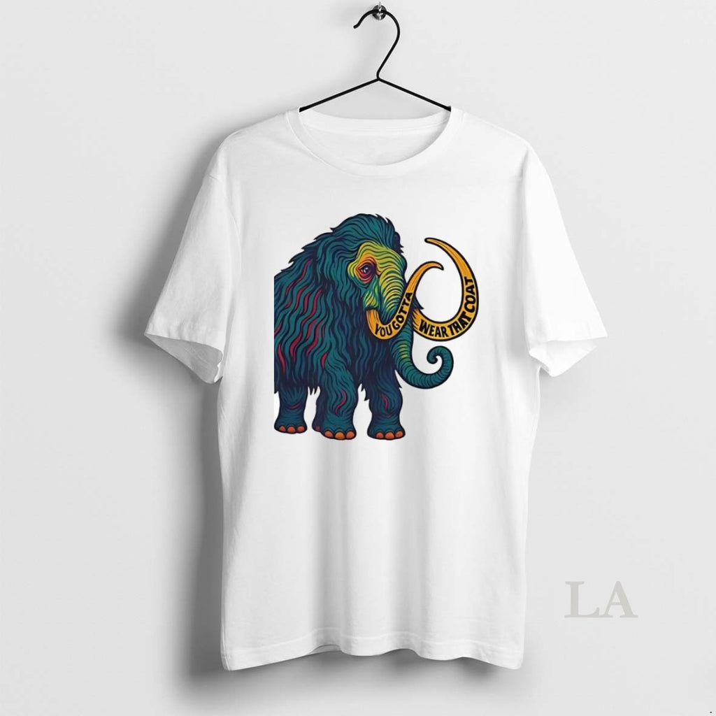Original Widespread Panic Big Wooly Mammoth Yougota Wear That Coat