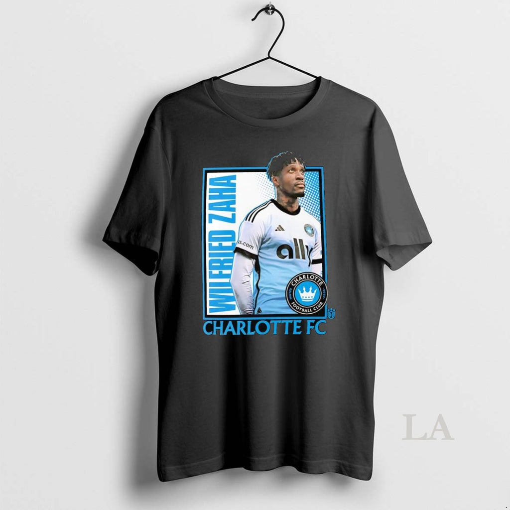 Original Wilfried Zaha Portrait Charlotte Fc Player