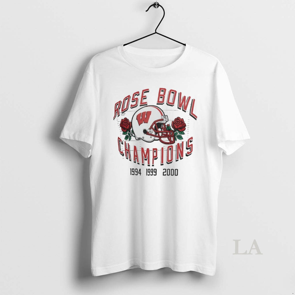 Original Wisconsin Badgers Rose Bowl 3x Champions Rose Helmet