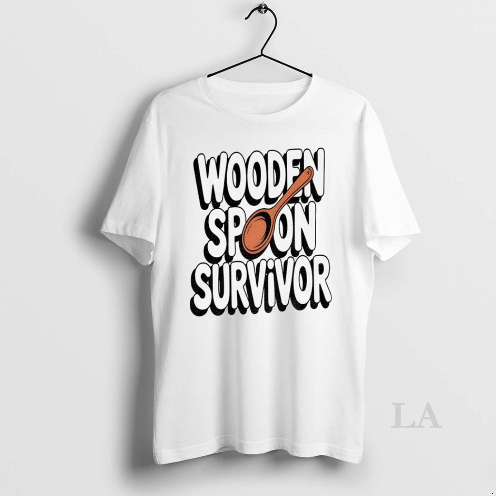 Original Wooden Spoon Survivor Funny Nostalgia