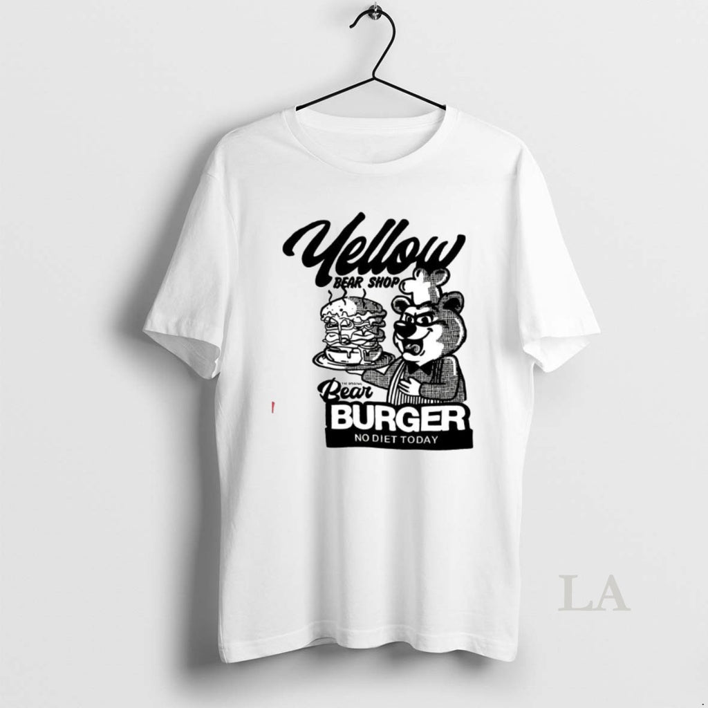 Original Yellow Bear Shop Bear Burger No Diet Today