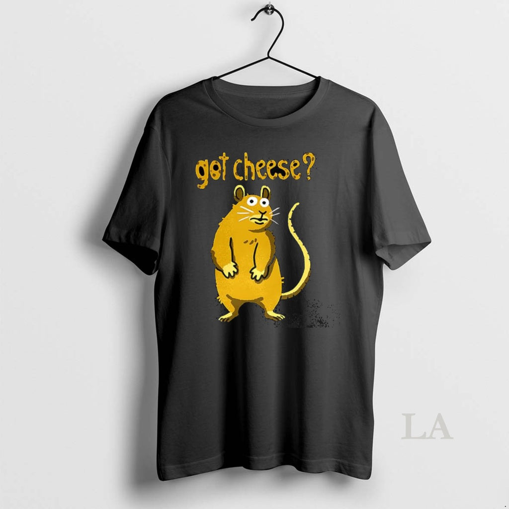Original Yellow Mouse Got Cheese Cartoon