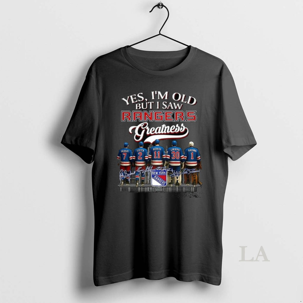 Original Yes Im Old But I Saw New York Rangers Nhl Greatness Stanley Cup Champions