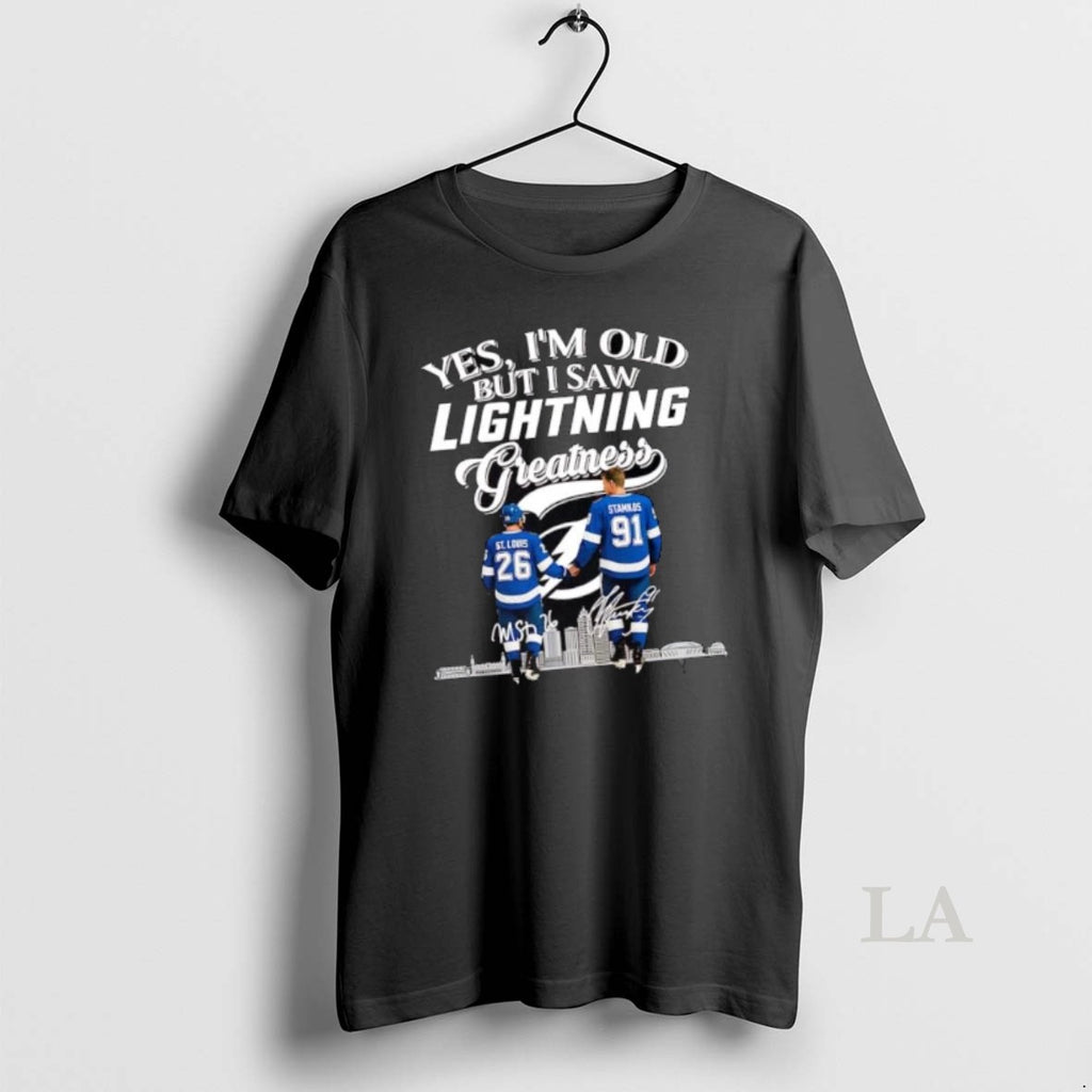 Original Yes Im Old But I Saw Tampa Bay Lightning Greatness Legends