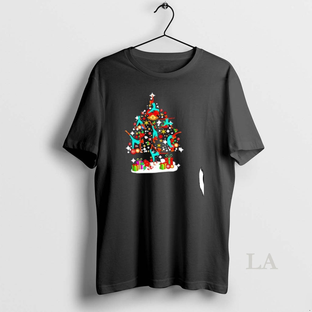 Original Yoga Pose Christmas Tree