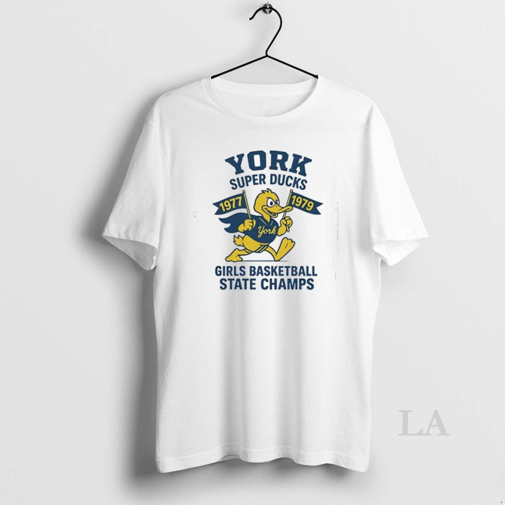 Original York Super Ducks Girls Basketball State Champs 1977 1979