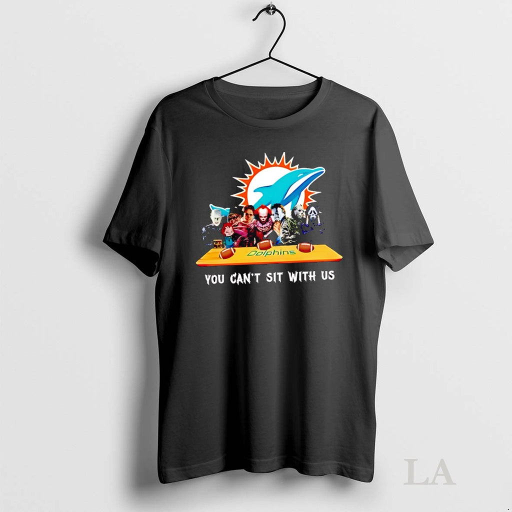 Original You Cant Sit With Us Dolphins Football Horror Movies Halloween