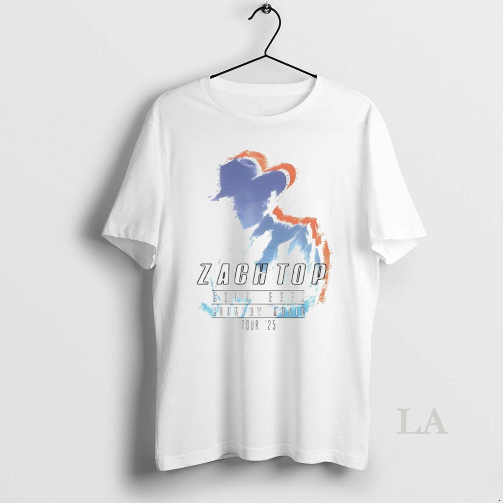 Original Zach Top Cold Beer Country Music Tour 25