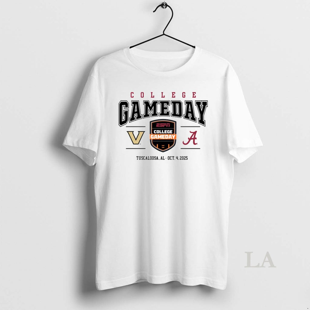 Original Alabama Vs Vanderbilt College Gameday Matchup October 4 2025